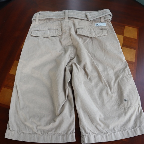 Buffalo Khaki Cargo Shorts w/ Belts 8 - Picture 4 of 4